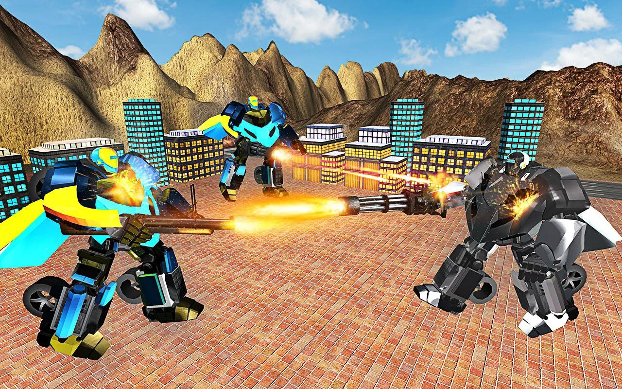 Super Robot vs Police Robots screenshot