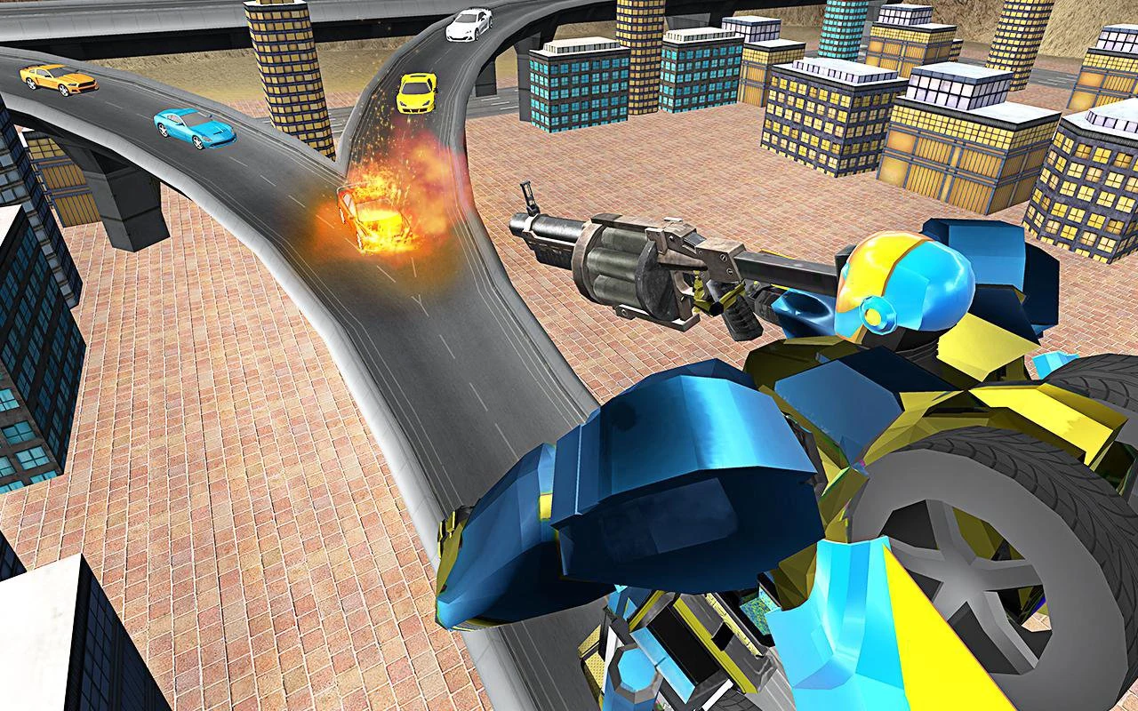 Super Robot vs Police Robots screenshot