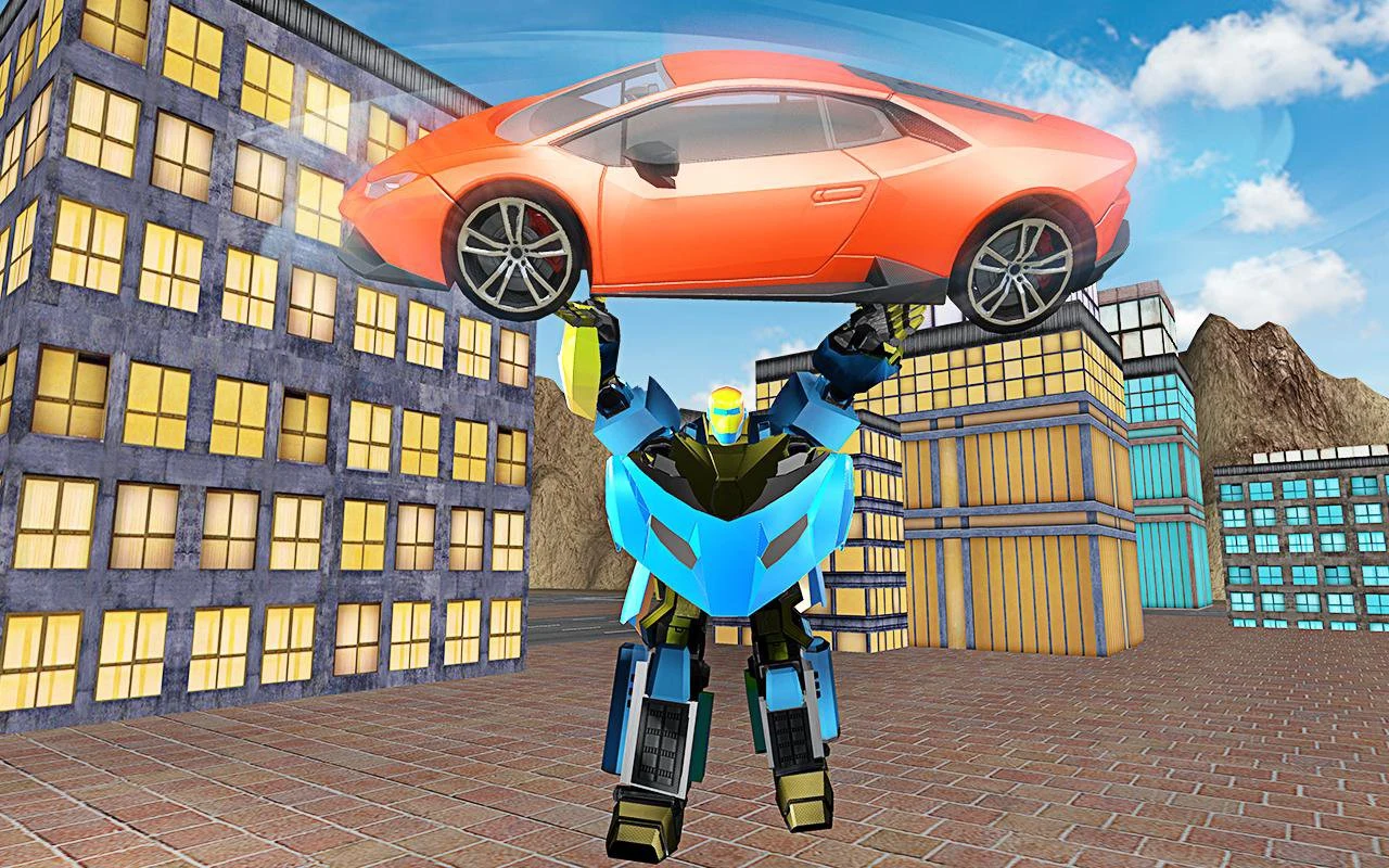 Super Robot vs Police Robots screenshot
